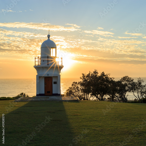 Ballina lighthouse sunrise
