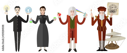 four great scientist from all the time