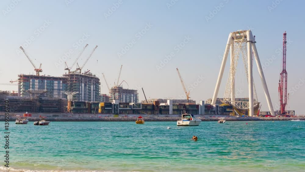 summer day dubai marina bay wheel hotel construction panorama 4k time lapse uae
summer day dubai marina bay wheel hotel construction panorama 4k time lapse uae