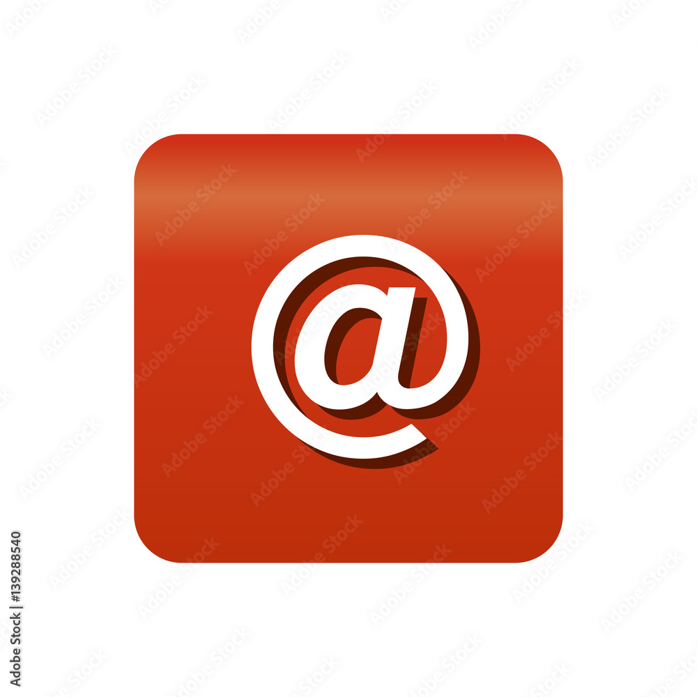 arroba symbol isolated icon vector illustration design arroba symbol isolated icon vector illustration design