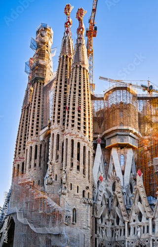 Under Construction in the Sagrada Familia