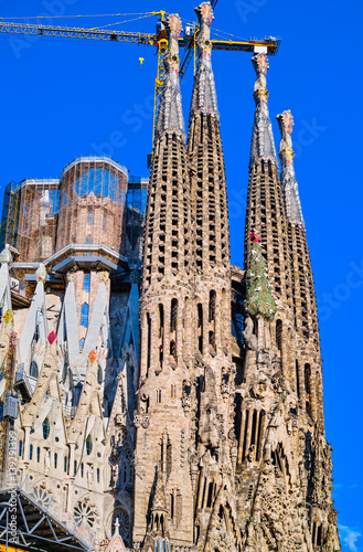 Under Construction in the Sagrada Familia