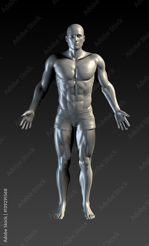 Human Body Presentation Background