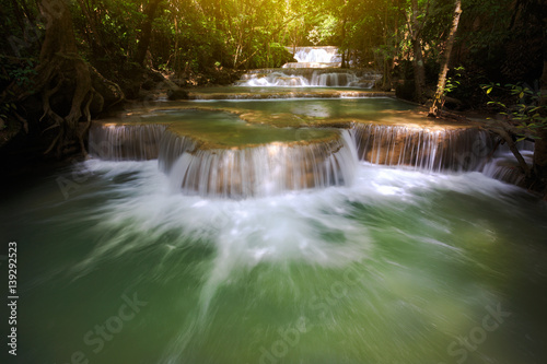 Mountain stream, Huay Mae waterfall, Kanjanaburi Thailand