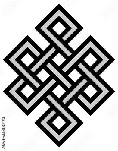 Tibetan knot symbol