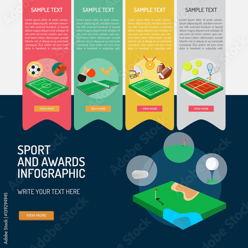 Infographic Sport and Awards