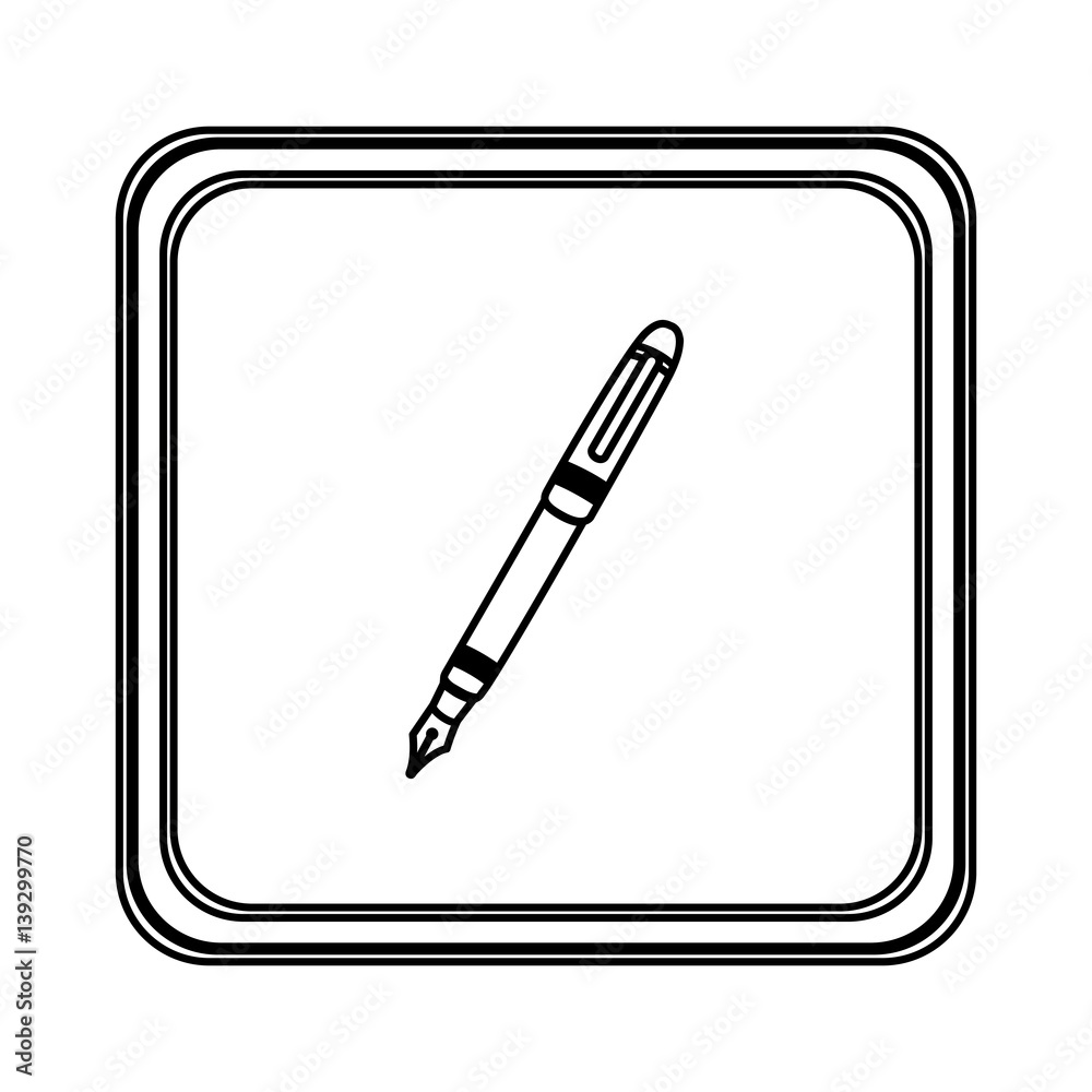 figure emblem ballpoint icon, vector illustraction design image figure emblem ballpoint icon, vector illustraction design image