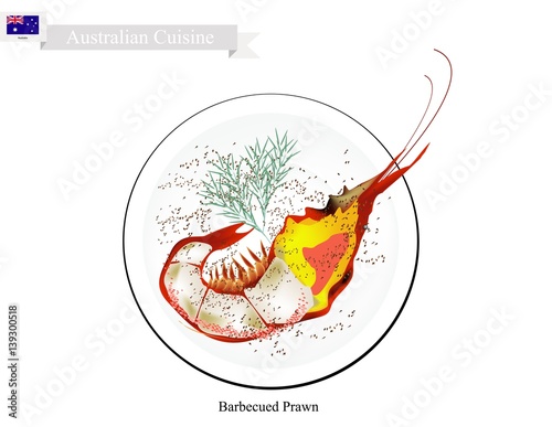 Barbecued Prawn, A Great Traditional Australian Dish