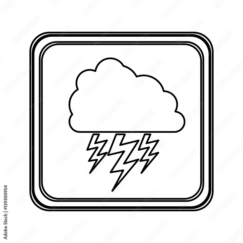 figure emblem cloud ray icon, vector illustraction design figure emblem cloud ray icon, vector illustraction design