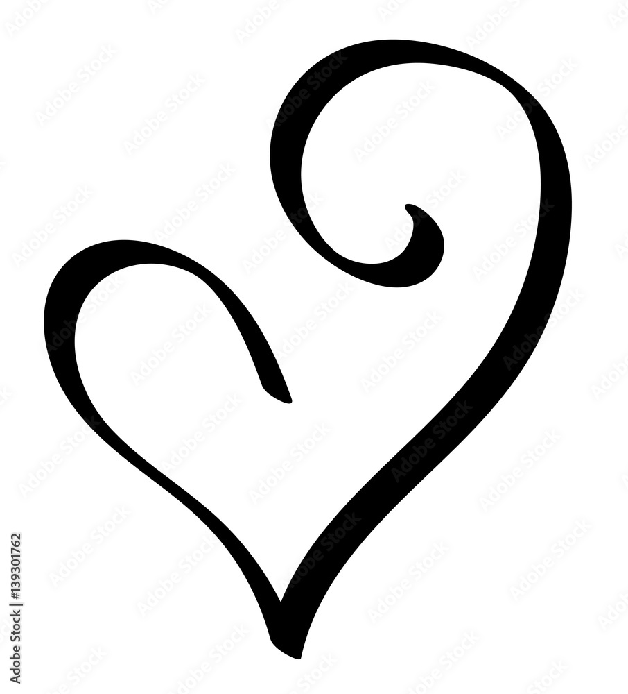 Black Valentines Heart Black Valentines Heart