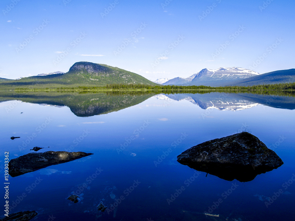 Storfjället National Park, Sweden, Norrland, Lapland