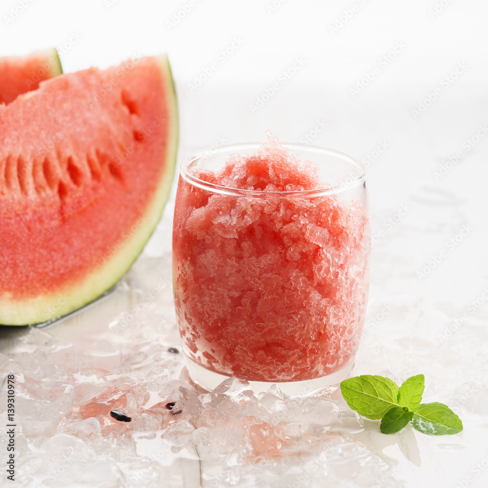 watermelon granita
