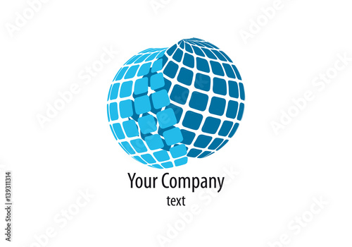 Logo vettoriale business aziendale