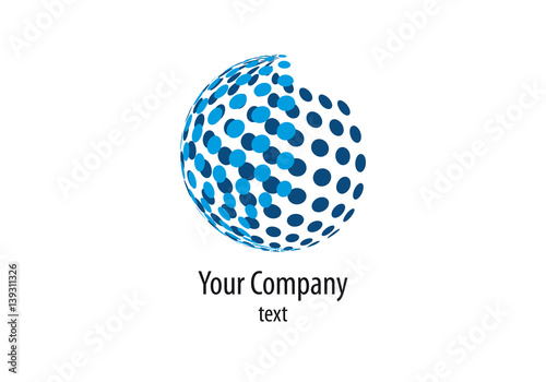 Logo vettoriale business aziendale