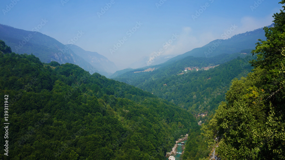 Tara river, Montenegro Tara river, Montenegro