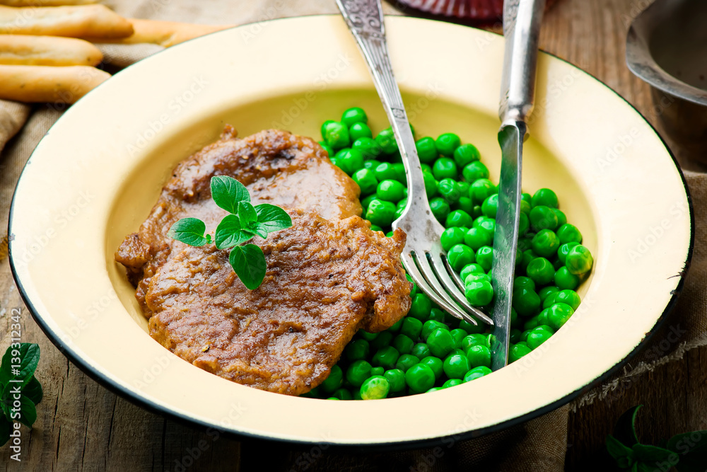 Marsala Scaloppine..style rustic.