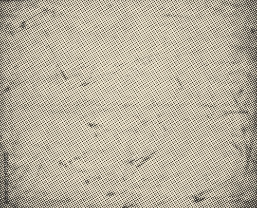 aged newspaper halftone abstract dotted background and texture