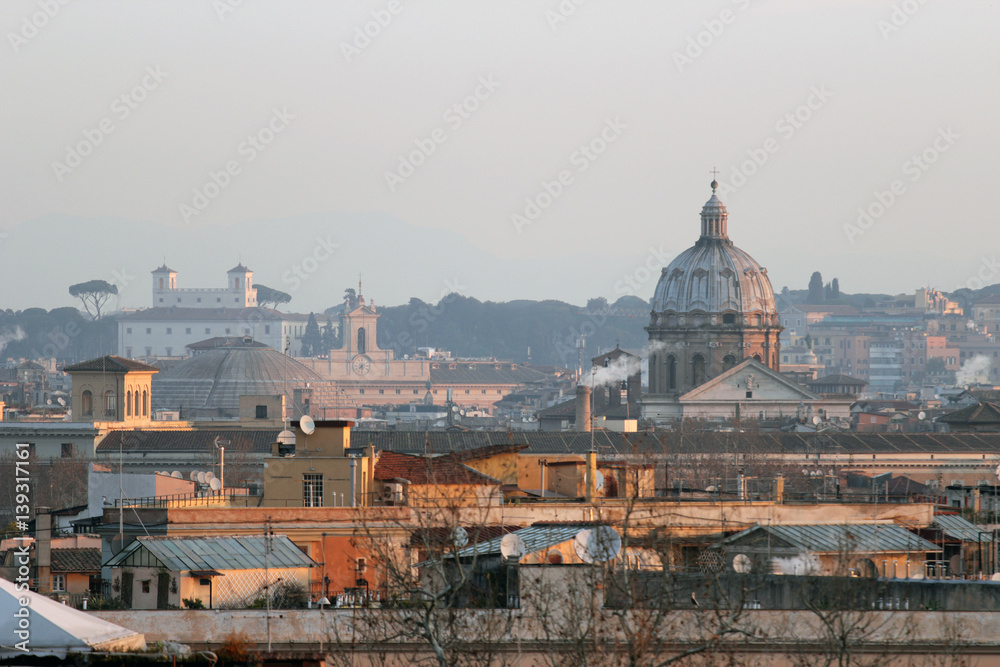Fototapeta premium Chiesa di San Carlo ai Catinari dome