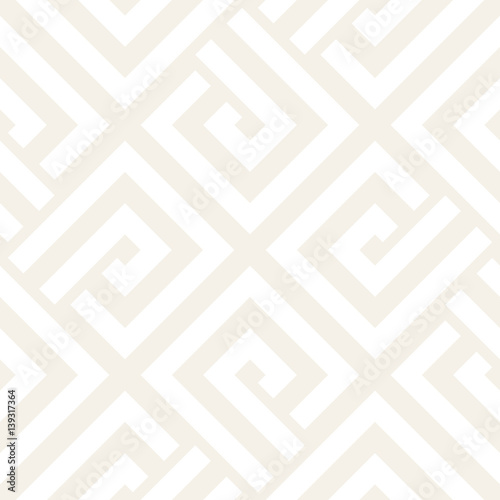 Repeating Geometric Stripes Tiling. Vector Seamless Monochrome Subtle Pattern