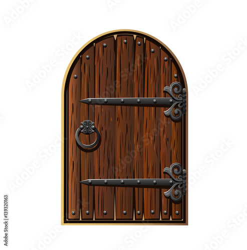 Wooden door