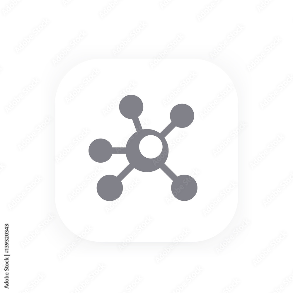 Connections icon, connectivity vector sign Connections icon, connectivity vector sign