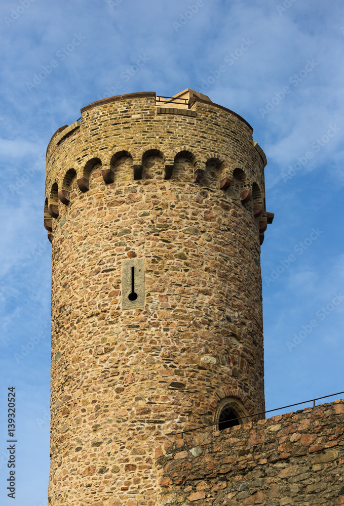 Watchtower on Auerbach Castle in Germany