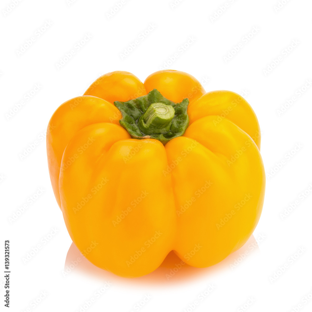 bell peppers isolated on white background bell peppers isolated on white background