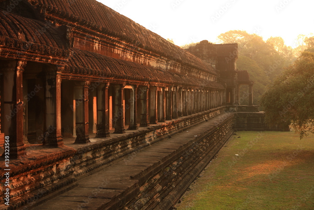 Angkor Wat in the Morning, Cambodia Angkor Wat in the Morning, Cambodia