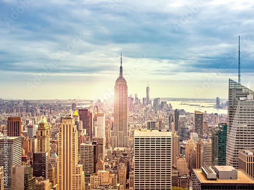 Obraz na plátně Skyline City of New York