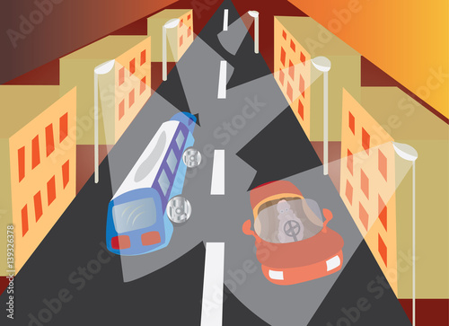 Busy Motorway