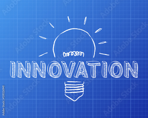 Innovation Through Lightbulb Blueprint