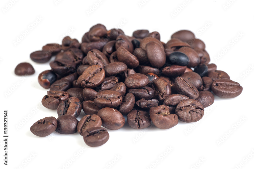 Fototapeta premium isolated cofee beans