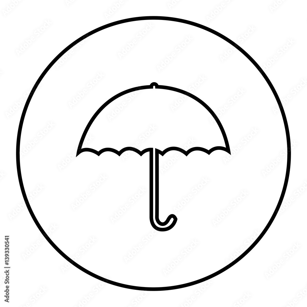 figure emblem sticker umbrella icon, vector illustraction design image figure emblem sticker umbrella icon, vector illustraction design image