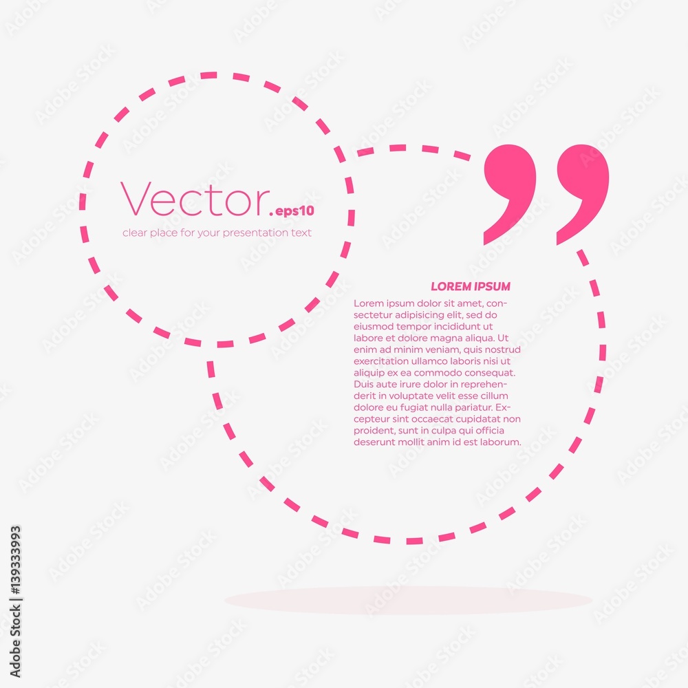 Abstract concept vector empty speech square quote text bubble. For web and mobile app isolated on background, illustration template design, creative presentation, business infographic social media. Abstract concept vector empty speech square quote text bubble. For web and mobile app isolated on background, illustration template design, creative presentation, business infographic social media.