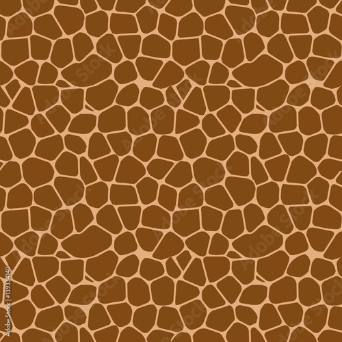 seamless pattern of spots giraffe