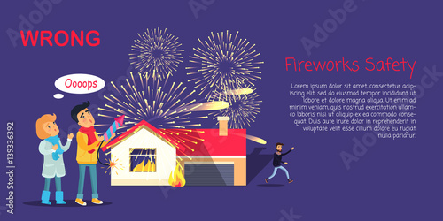 Fireworks Safety, Wrong Usage of Pyrotechnics
