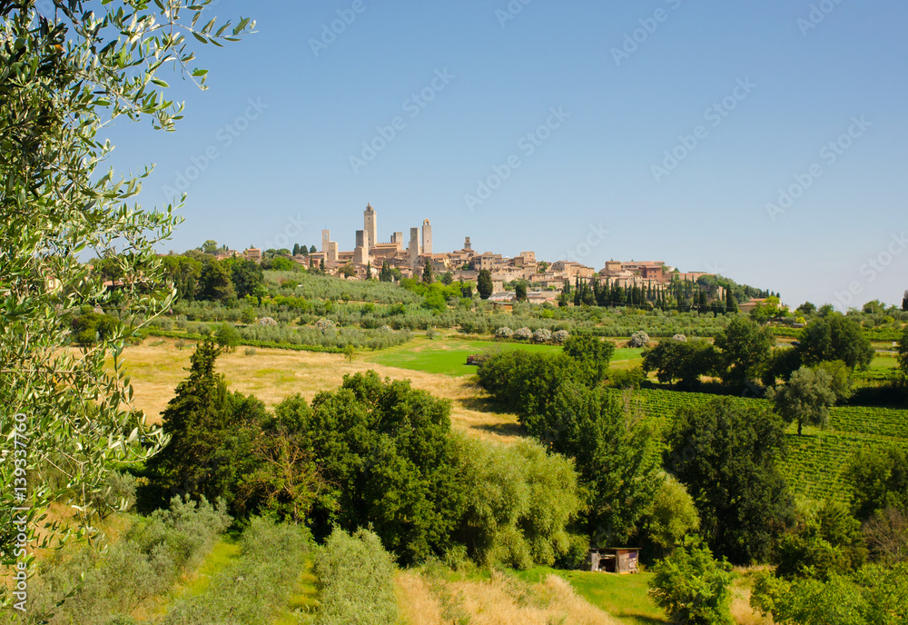 Fototapeta premium San Gimignano
