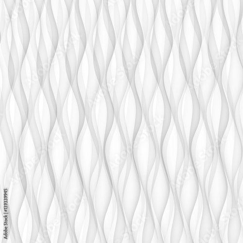 abstract pattern seamless. white texture. wave wavy modern geometric background
