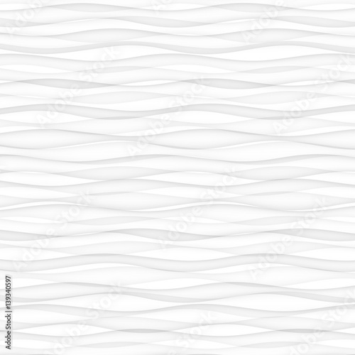 abstract pattern seamless. white texture. wave wavy modern geometric background