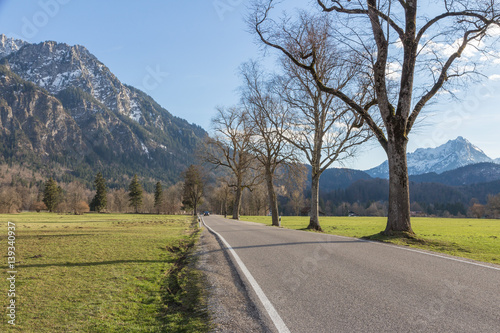 Road through the Allgau