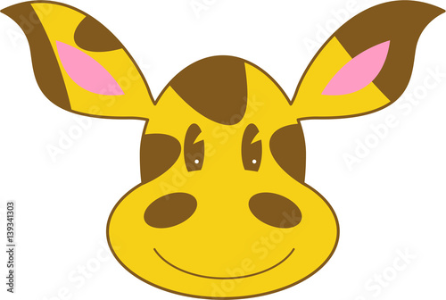 Photography Cute Cartoon Giraffe
