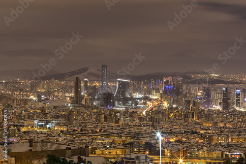 The new financial center of the republic of Turkey