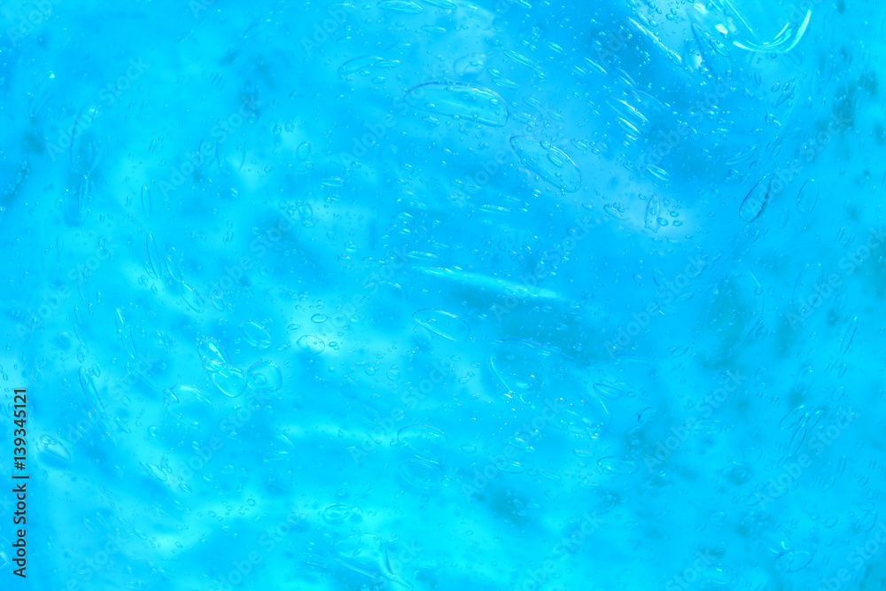 gel bubbles background and texture.