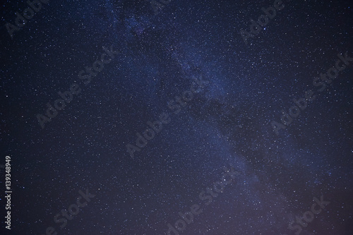 Real night sky with stars