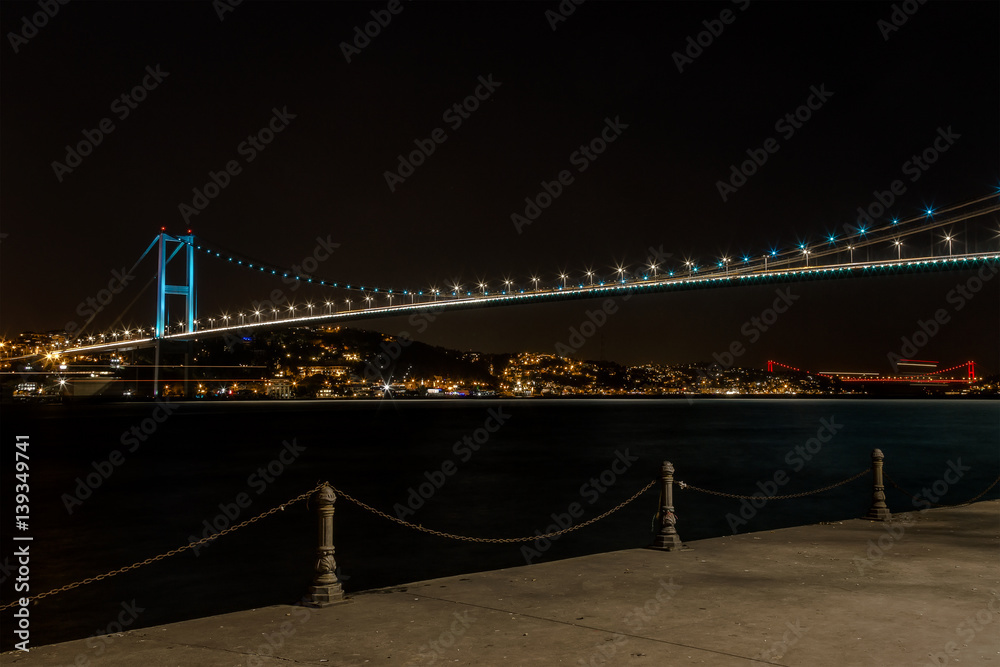 Obraz premium Bosphorus Bridge, Istanbul, Turkey