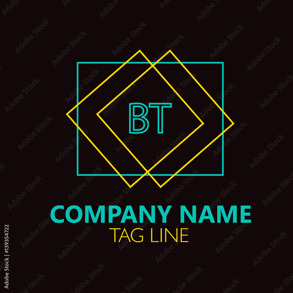 BT Letter Logo Design.Sign.Symbol BT Letter Logo Design.Sign.Symbol