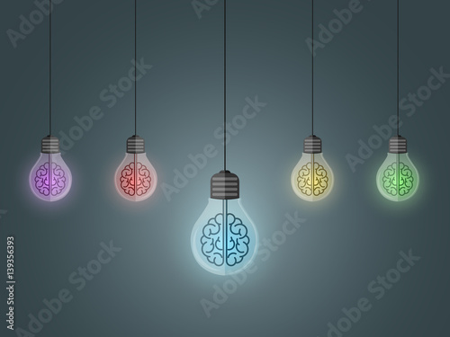 lightbulbs hang