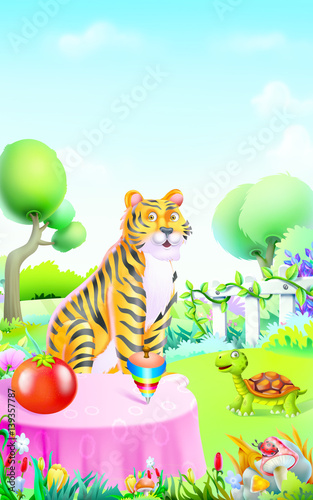 Plakat alfabety dla dzieci