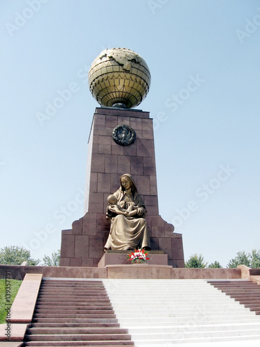 Tashkent the Happy Mother Monument 2007 photo