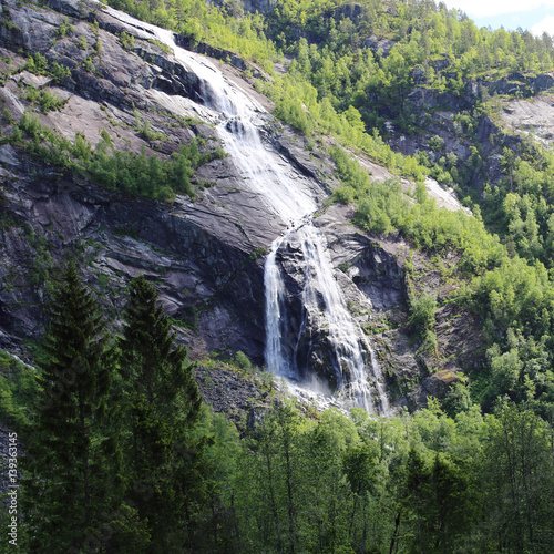 Waterfall in Norway